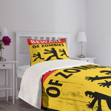 Fiction Humor Art Bedspread Set