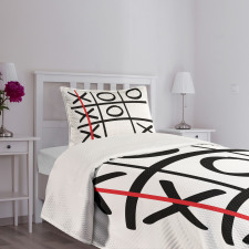 Popular Game Theme Pattern Bedspread Set