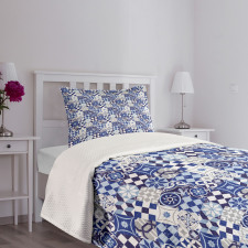 Traditional Vintage Mosaic Bedspread Set