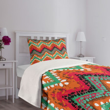 Zigzag Bedspread Set