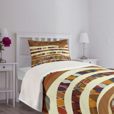 Boho Folk Bedspread Set