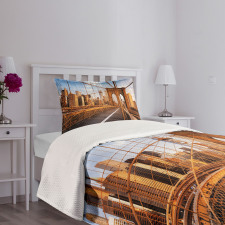 NYC Architecture Bedspread Set