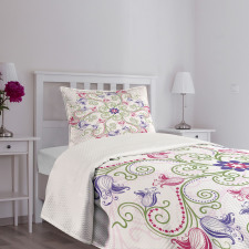 Classical Tulip Bedspread Set