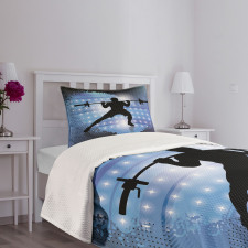 Wightlifter Silhouette Bedspread Set