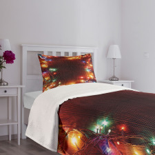 Hipster Grunge Tinsel Bedspread Set