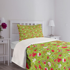 Xmas Bedspread Set