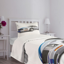 Cool Speed Car Bedspread Set