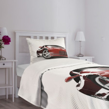 Modern Automobile Car Bedspread Set