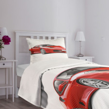 Italian Car Bedspread Set