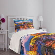 Evening in Prague Bedspread Set