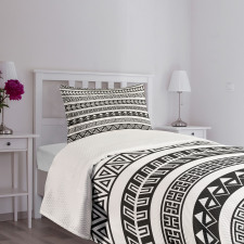 American Borders Bedspread Set