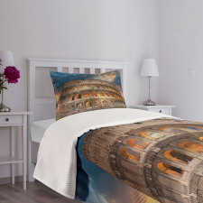 Colosseum at Sunset Bedspread Set