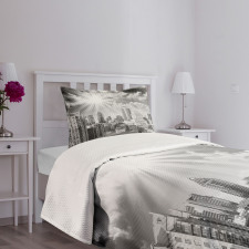 Aerial Montreal Bedspread Set