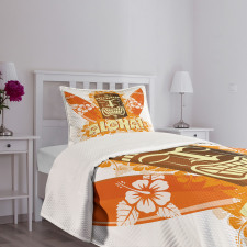 Hibiscus Flora Bedspread Set