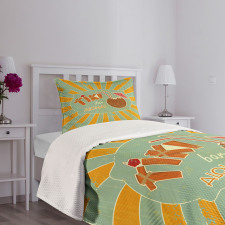 Aloha Fun Party Bedspread Set