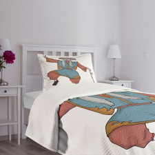 Costume Hat Bedspread Set