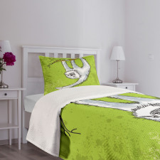 Animal Branch Bedspread Set