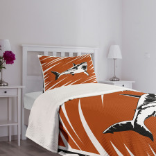 Killer Ocean Creature Bedspread Set