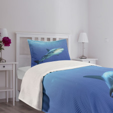 Exotic Dreamy Ocean Life Bedspread Set