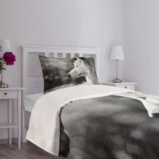 Wolf Portrait Bedspread Set