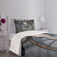 West Skull Bedspread Set