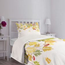 Colorful Vivid Fall Tree Bedspread Set