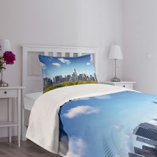 Central Park Midtown NYC Bedspread Set