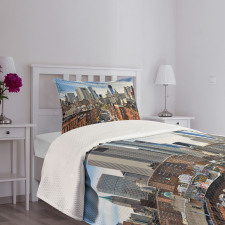 Famous Travel Destination Bedspread Set