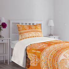 Traditional Ornate Border Bedspread Set