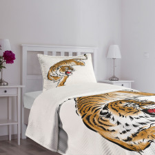 Japanese Hand Drawn Bedspread Set