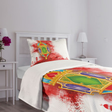 Lively Colors Ancient Times Bedspread Set