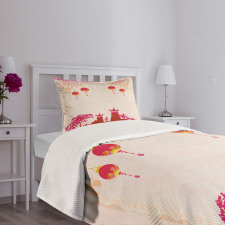 Landscapes Bedspread Set