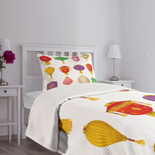 Chinese Celebration Bedspread Set