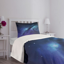 Milky Way Cosmos Inspired Bedspread Set