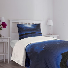 Fantasy Moon Calm Water Bedspread Set