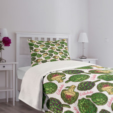 Super Food Organic Bedspread Set