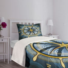 Yellow Navigation Bedspread Set