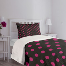 Old Fashion Polka Dots Bedspread Set