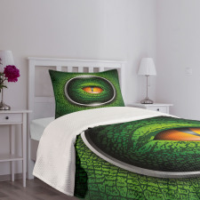 Vibrant Realistic Reptile Bedspread Set