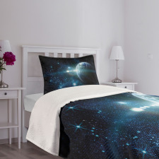 Mysterious Outer Space Bedspread Set