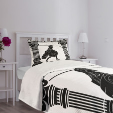 Warrior Ready Attack Bedspread Set