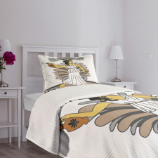 Woman with Amphora Bedspread Set