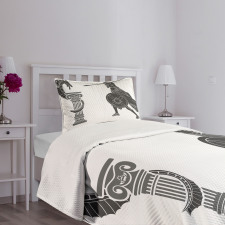 Hero and Dragon Myth Bedspread Set