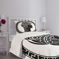 Roman Woman Bedspread Set