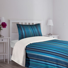Vibrant Blue Bedspread Set