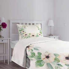 Fresh Plants Bedspread Set