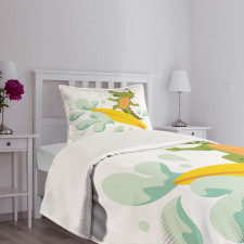 Crocodile Bedspread Set