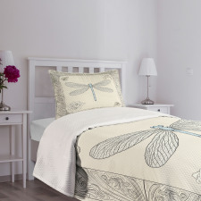 Royal Rose Petals Bedspread Set