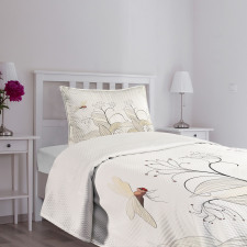 Nature Branches Lake Bedspread Set