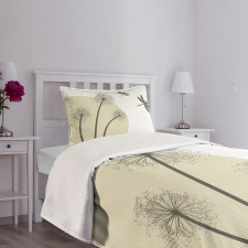 Dandelions Spring Art Bedspread Set